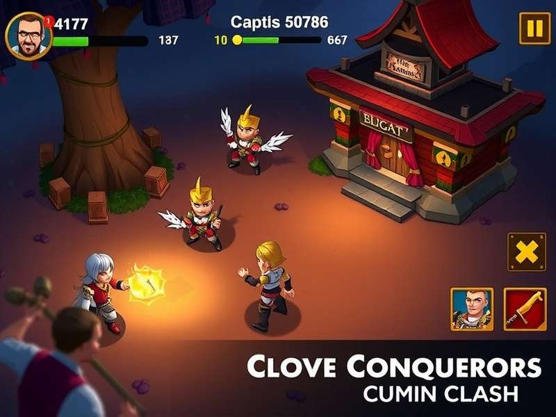 Clove Conquerors Cumin Clash gameplay screenshot